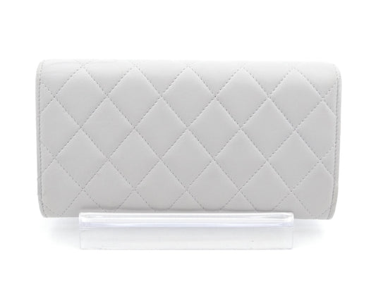 CHANEL Matelasse Coco Mark Wallet