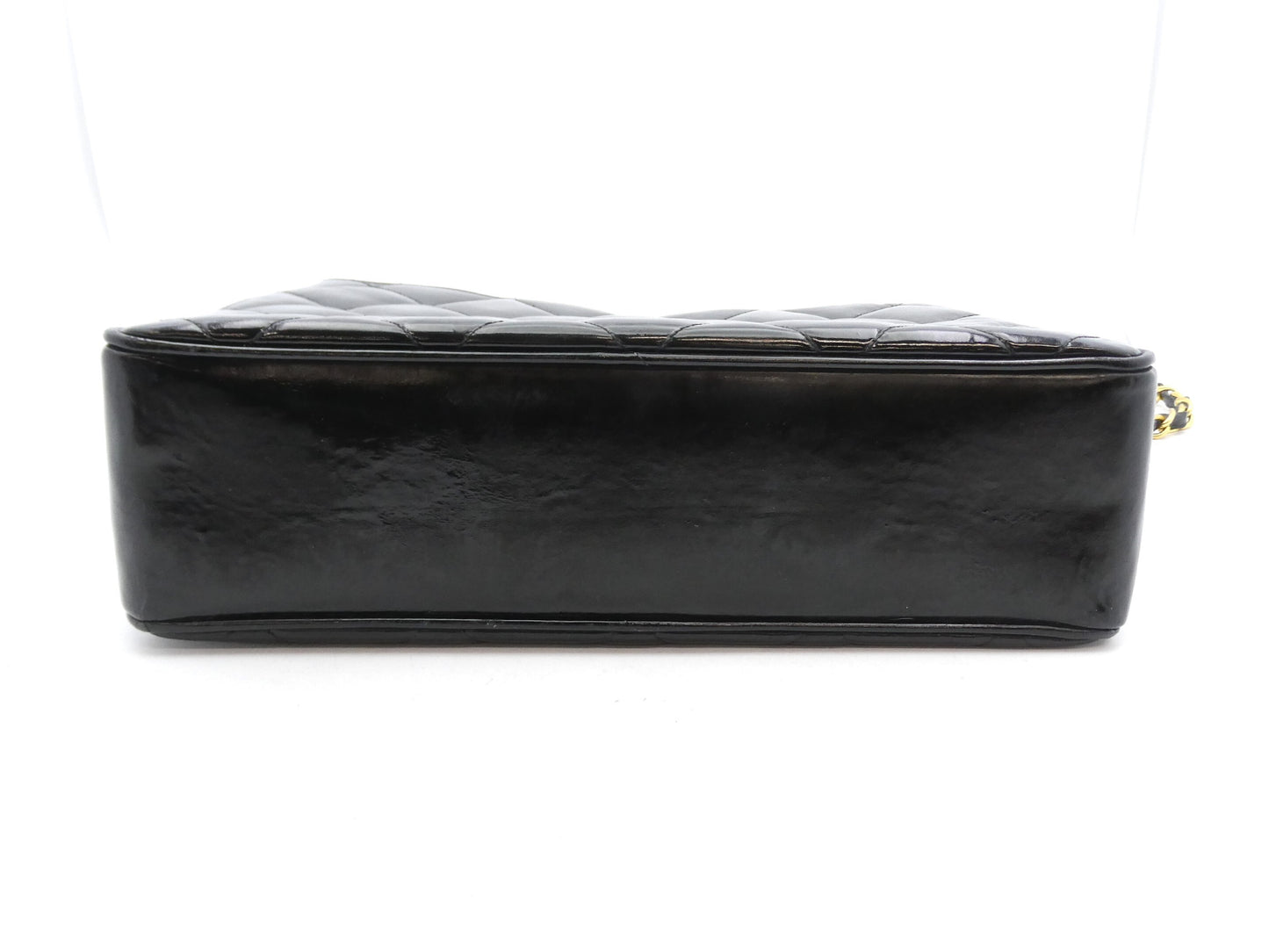 CHANEL Matelasse Matelasse Enamel Coco Mark Chain Tote Bag