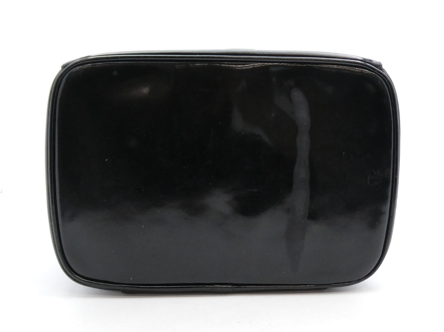 CHANEL Deka Coco Mark Enamel Vanity Bag