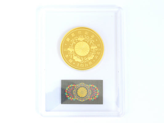 Enthronement 100,000 Yen Gold Coin, 24K Gold, 30.0g, Other Small Items
