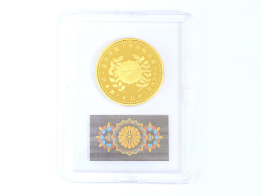 50,000 Yen Wedding Gold Coin, 24K Gold, 18.0g, Other Small Items