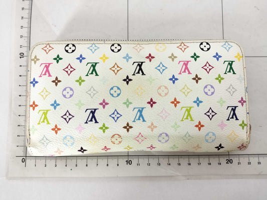 LOUIS VUITTON Monogram Multicolore Zippy Wallet Multicolore M60241 CA4113 Wallet