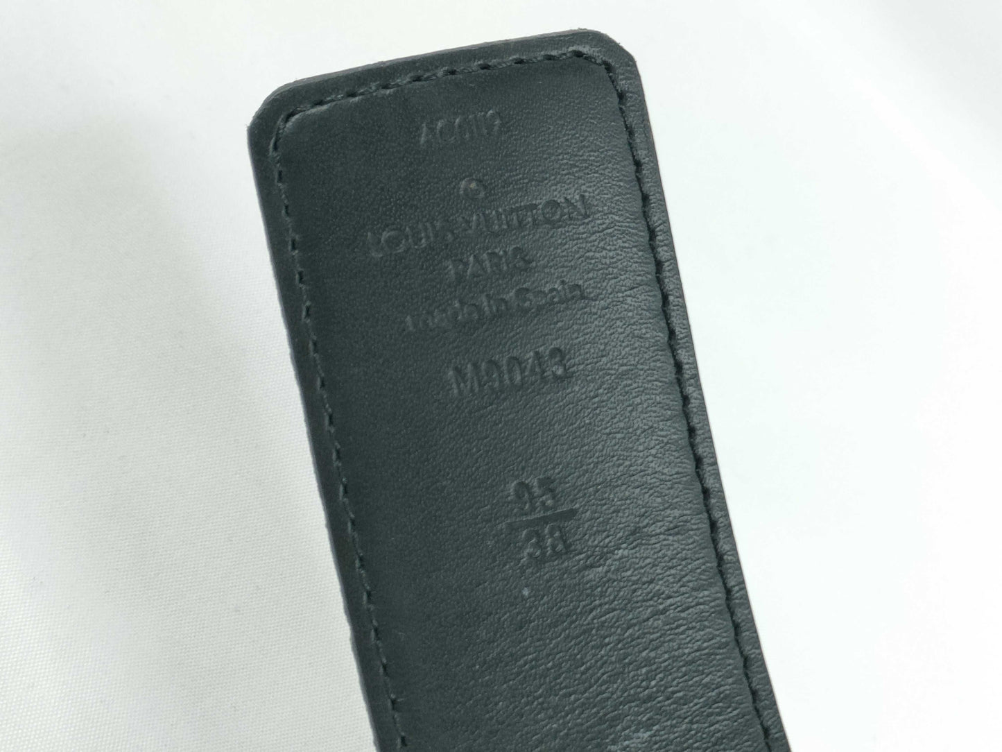 LOUIS VUITTON Santur Monogram Eclipse M9043 AC0119 Belt