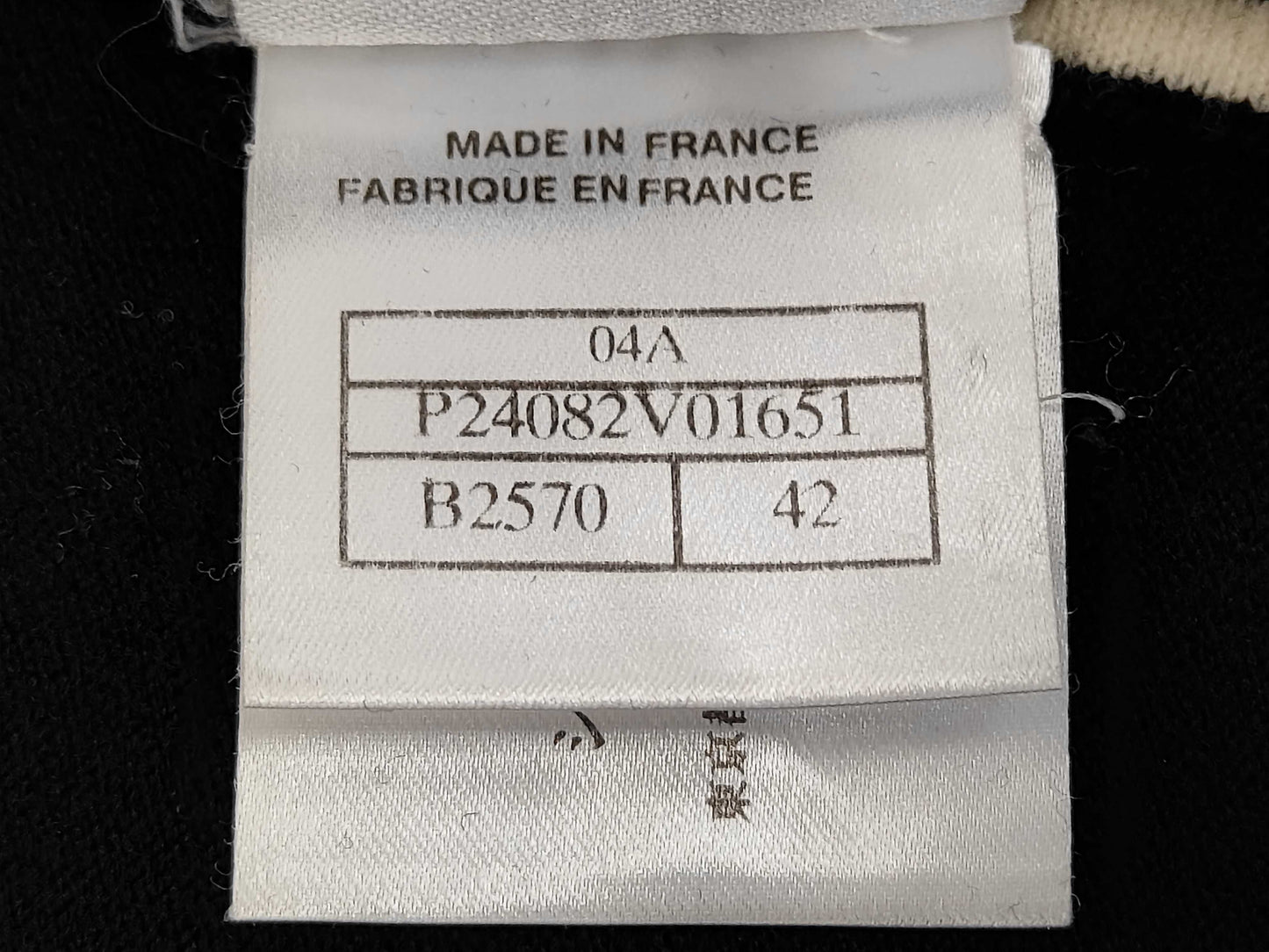 CHANEL Brand Apparel CHANEL CHANEL 04A Sports Line Knit Jacket Black Size 42 Tops Jacket