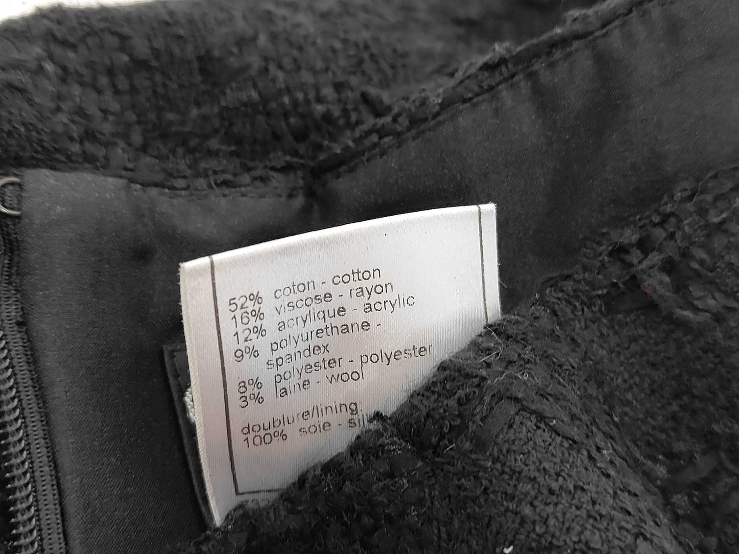 CHANEL Chanel brand apparel Chanel skirt size 36 skirt skirt