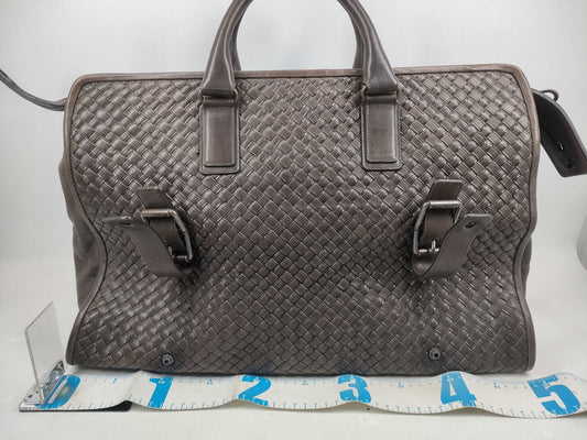 BOTTEGA VENETA Intrecciato Boston Bag