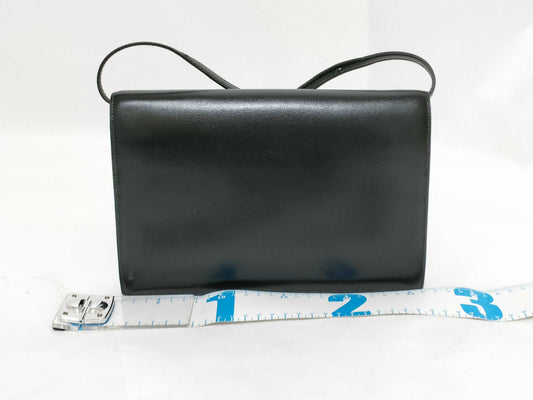 HERMES Eugenie Black Shoulder Bag