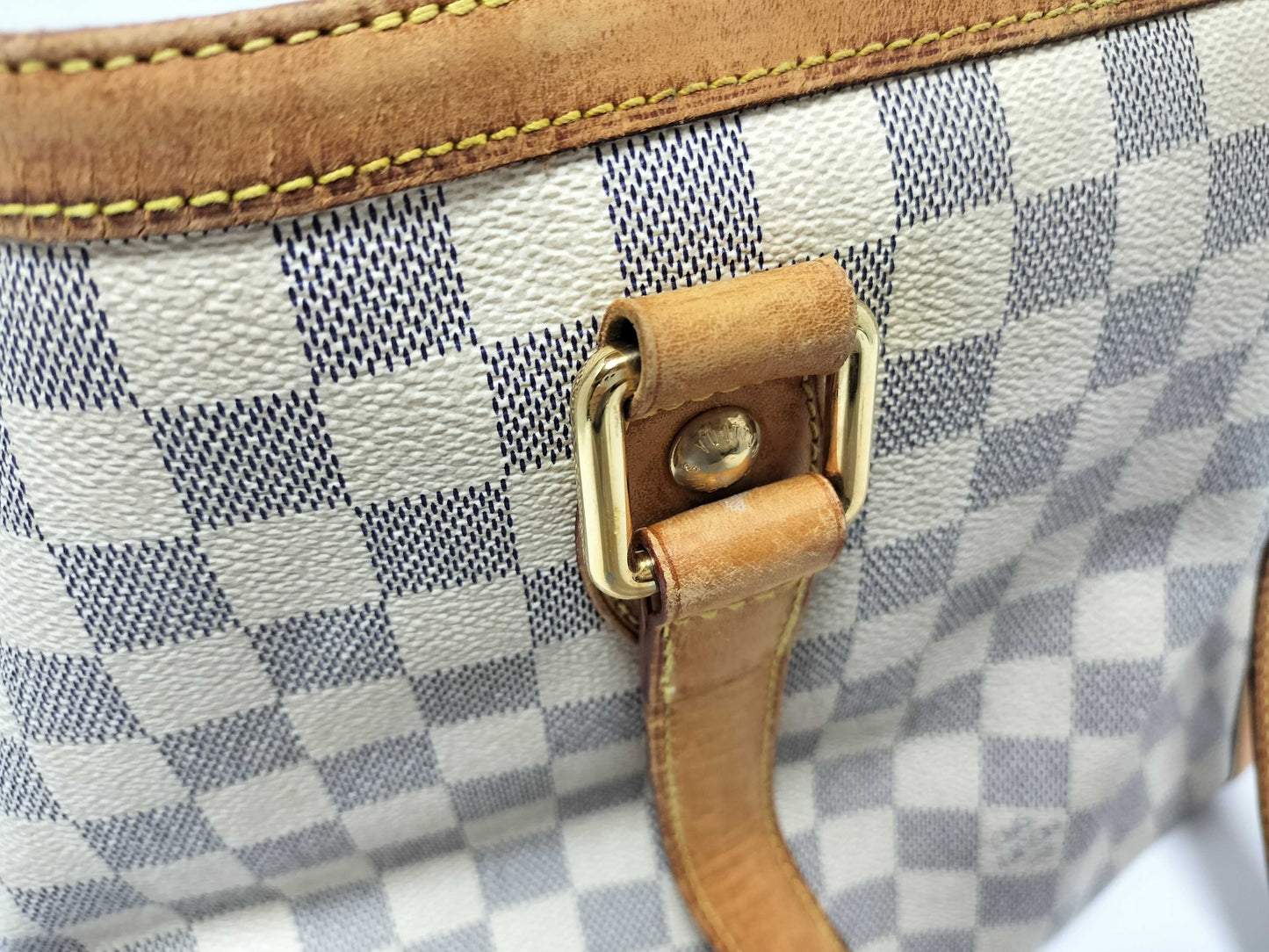 LOUIS VUITTON Damier Azur LOUIS VUITTON Tote Bag MI9088 Tote Bag