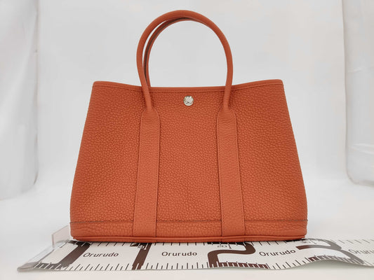 HERMES Garden Party TPM Handbag Tote Bag
