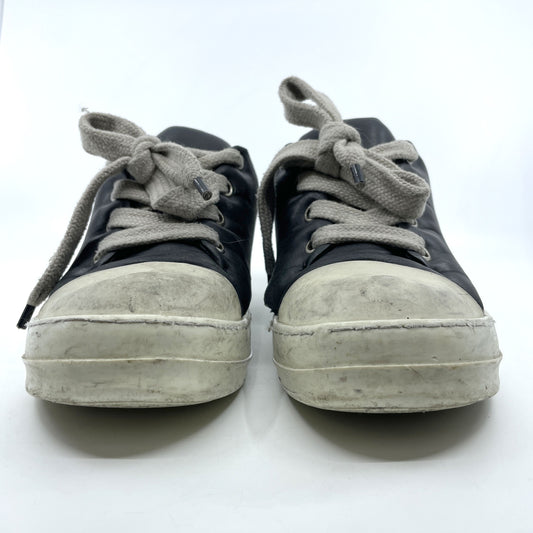 Rick Owens Jumbo Laced Low Sneakers, Size 45