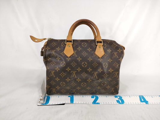 LOUIS VUITTON Monogram Louis Vuitton Speedy 30 Monogram M41526 Handbag