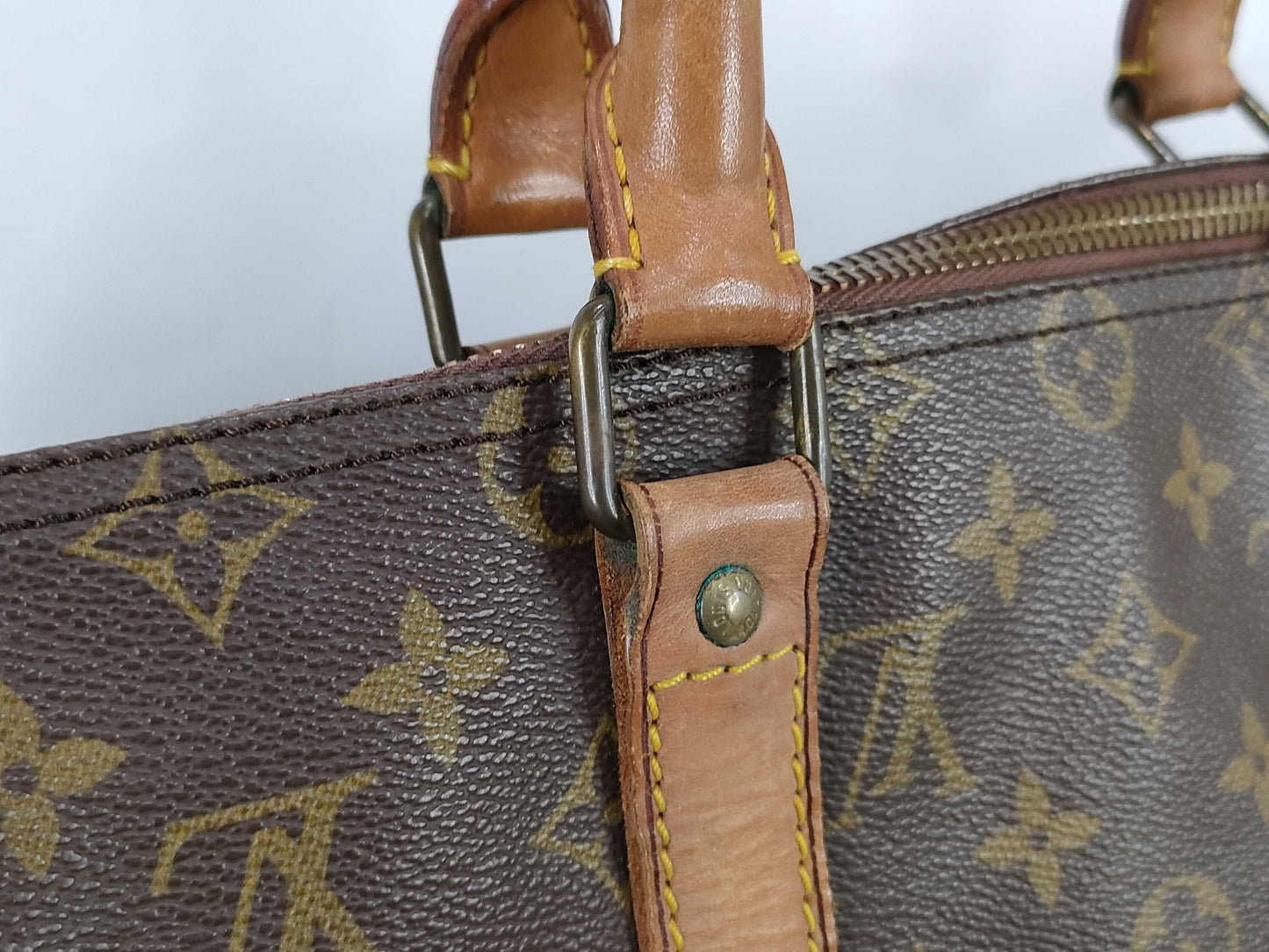 LOUIS VUITTON Monogram Louis Vuitton Keepall 50 Monogram Boston Bag M41426