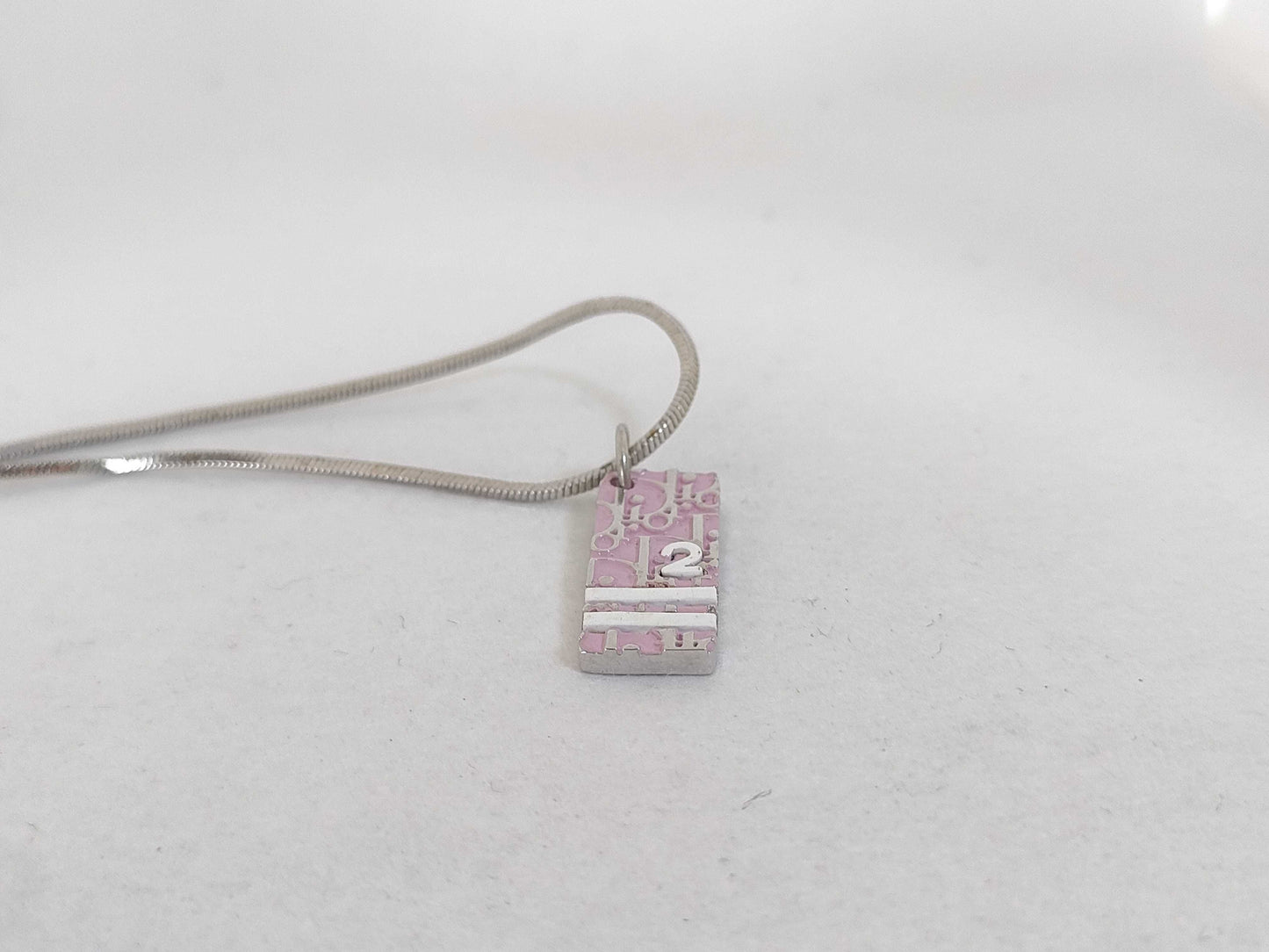 Dior Trotter Dior Trotter Pattern Necklace Necklace