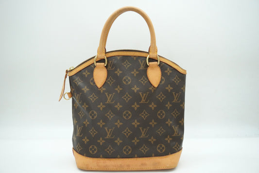 LOUIS VUITTON Monogram Lockit M40102 Handbag