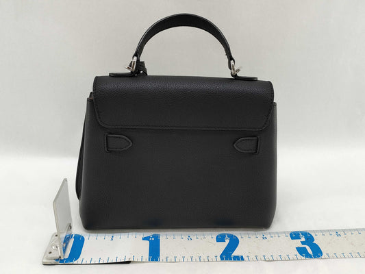 LOUIS VUITTON Calfskin Lock Me Ever BB Handbag