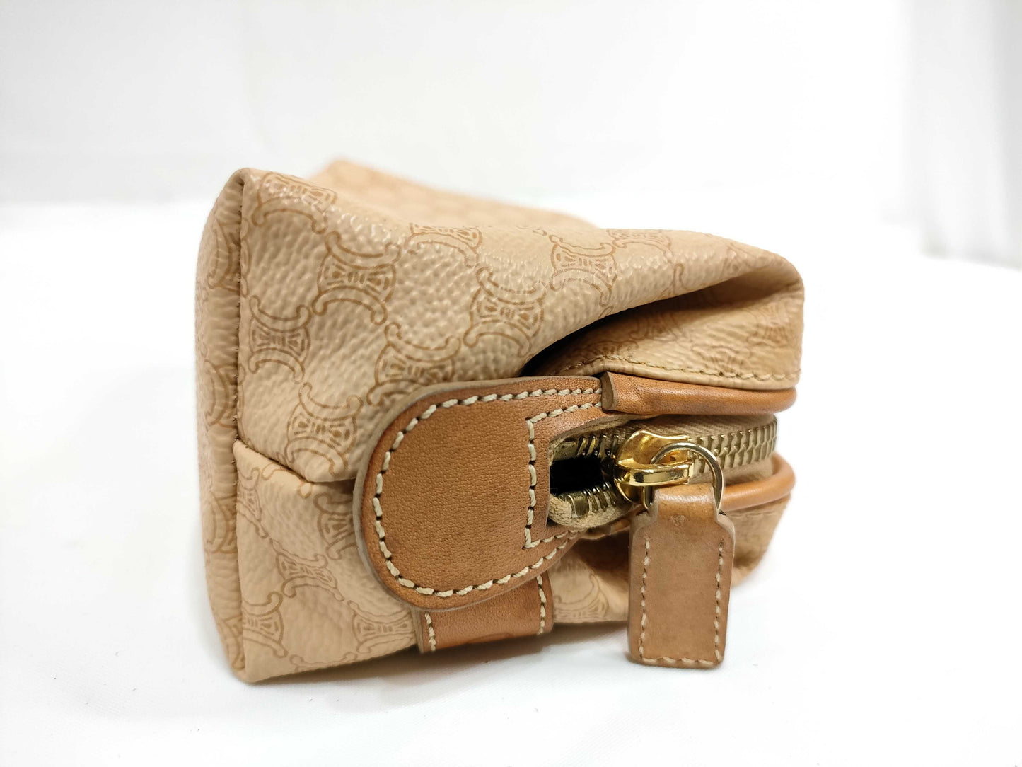 CELINE Macadam Pouch Brown Other Accessories