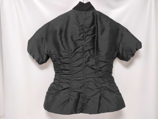 Dior Nylon Short SS Jacket, Black, US Size 2