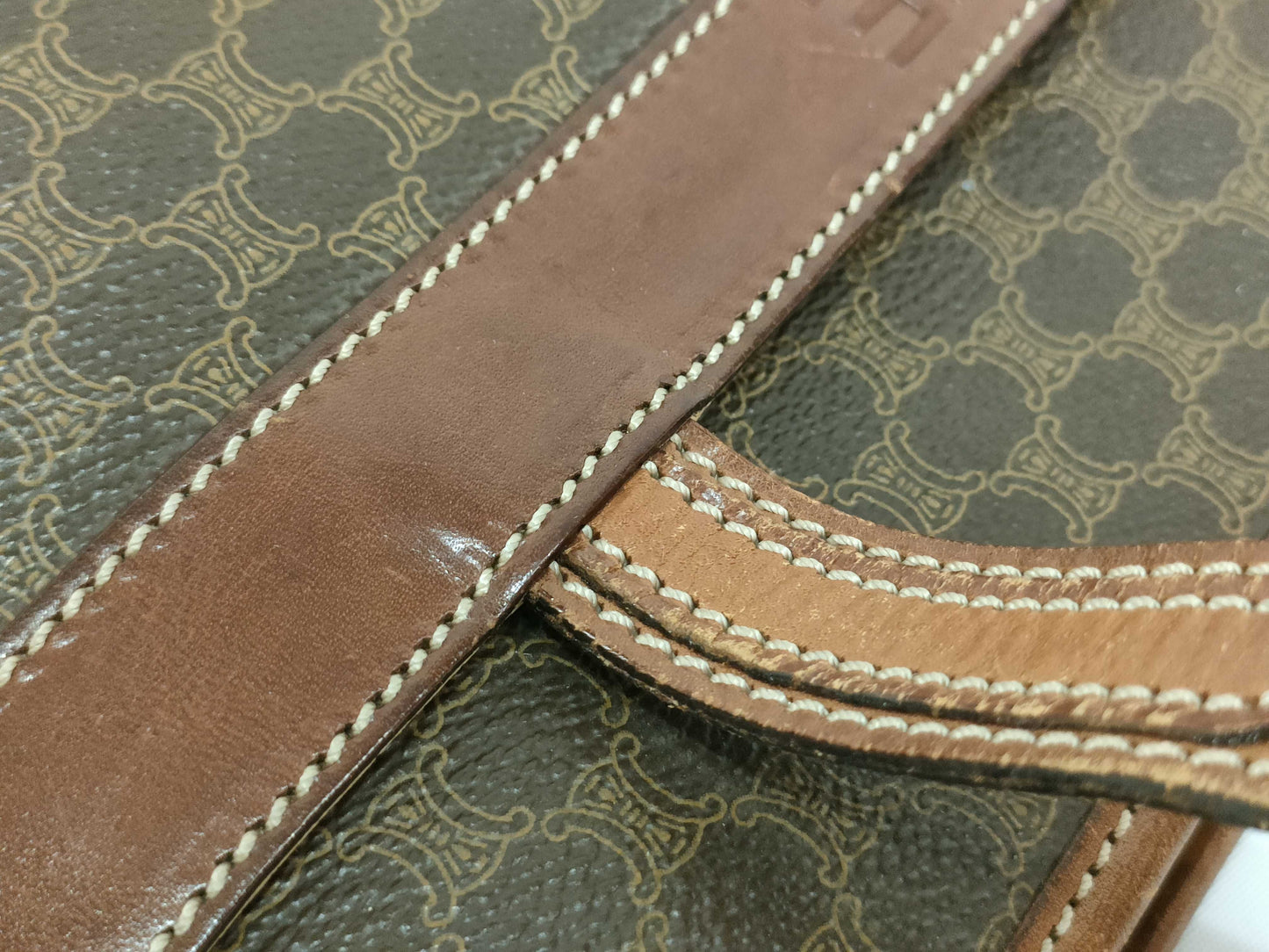 CELINE Macadam Tote Bag Handbag