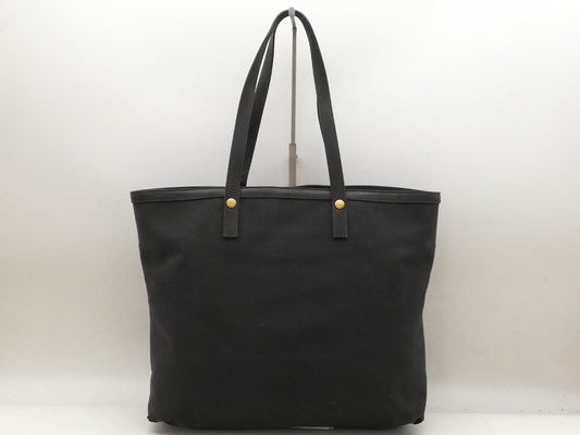PRADA Logo Jacquard Black Tote Bag