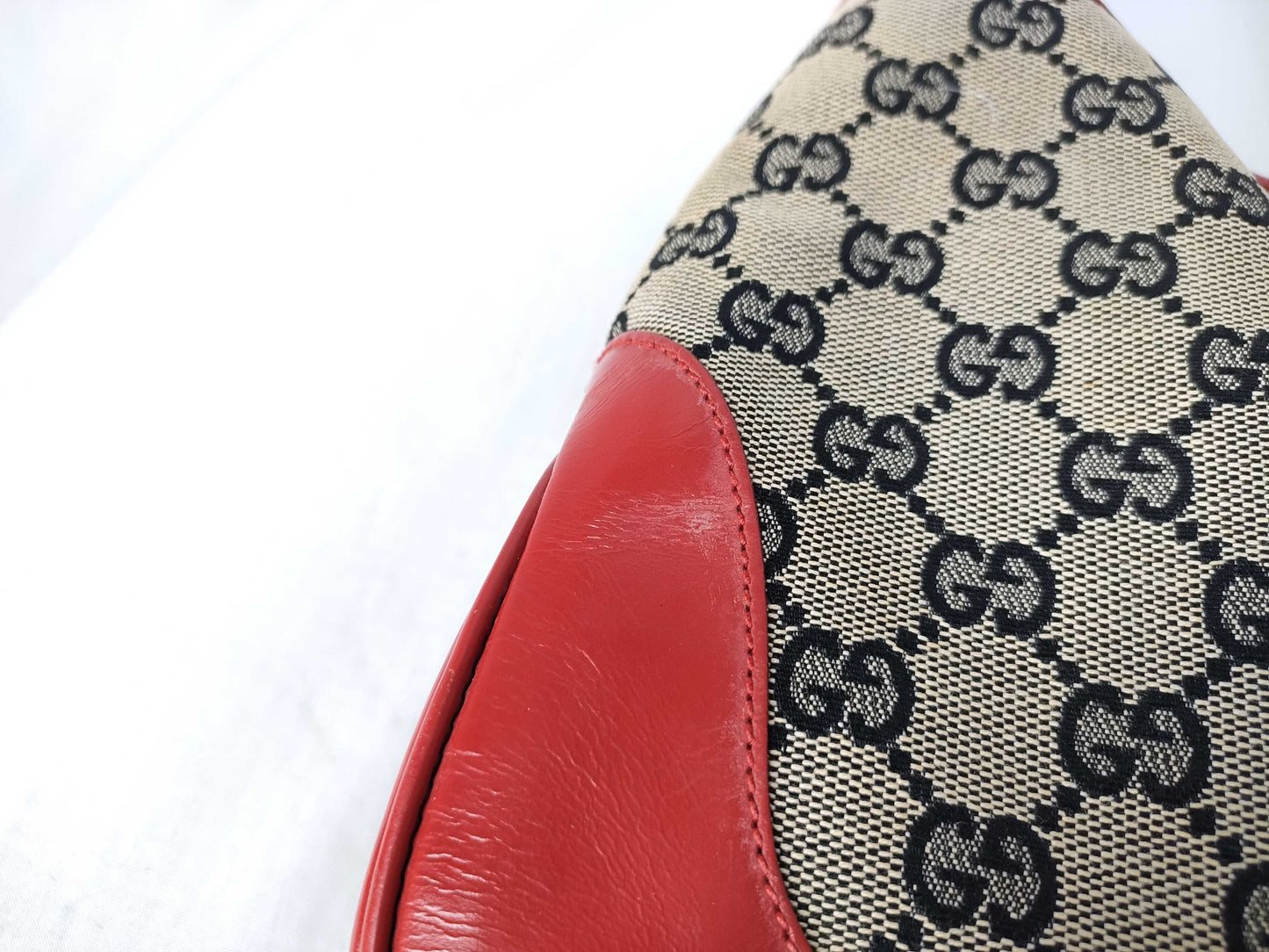 GUCCI Jackie GG Canvas One Shoulder Bag