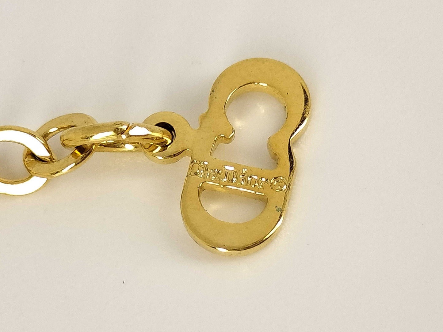 Dior CD logo necklace necklace