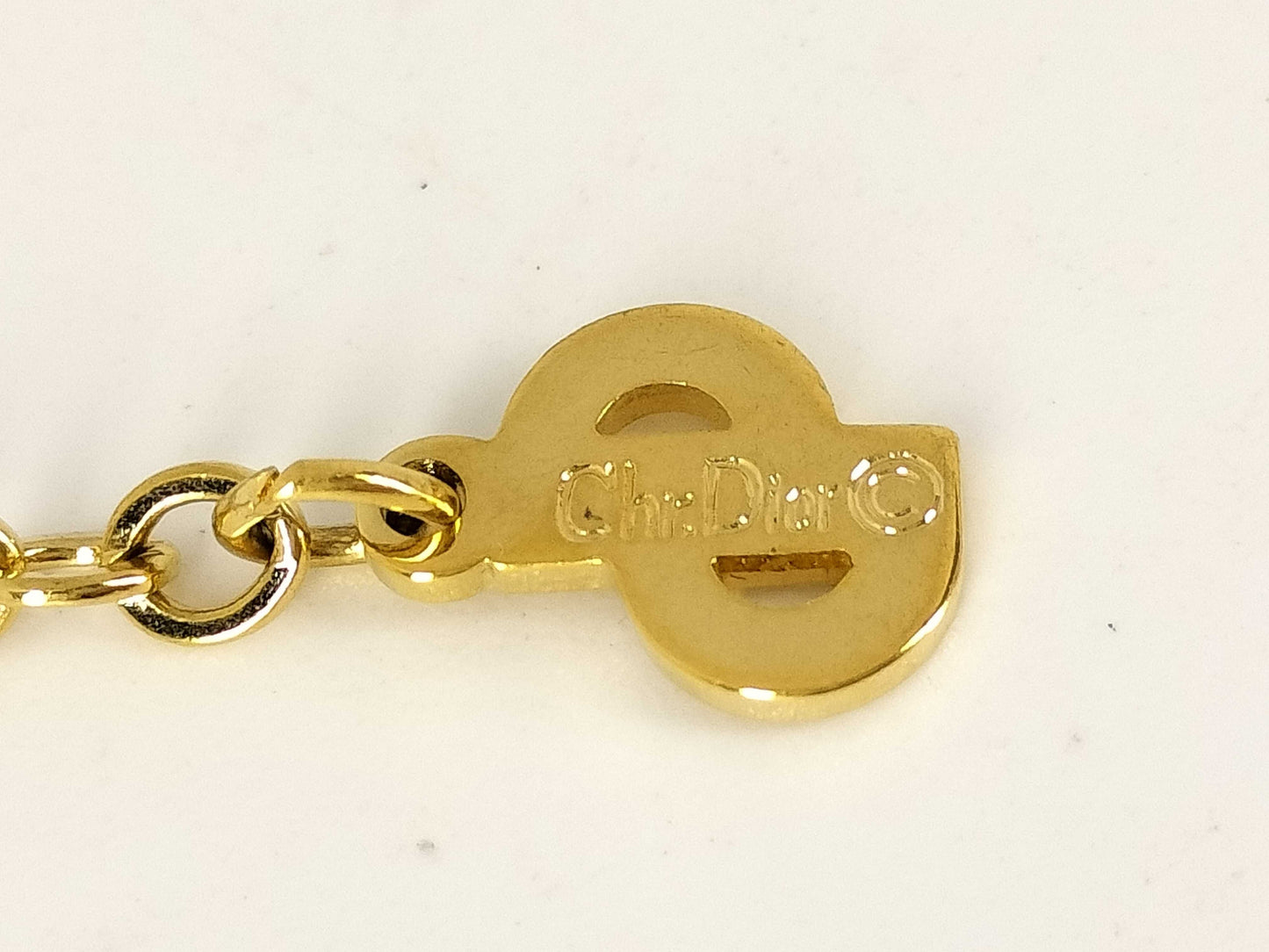 Dior Dior logo necklace necklace