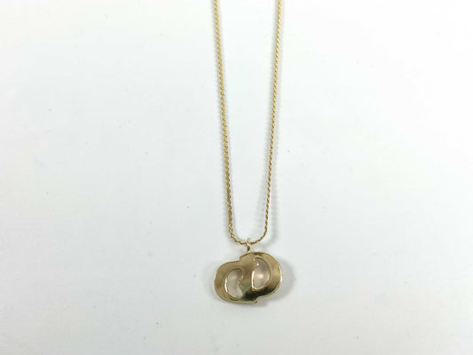 Dior CD logo necklace