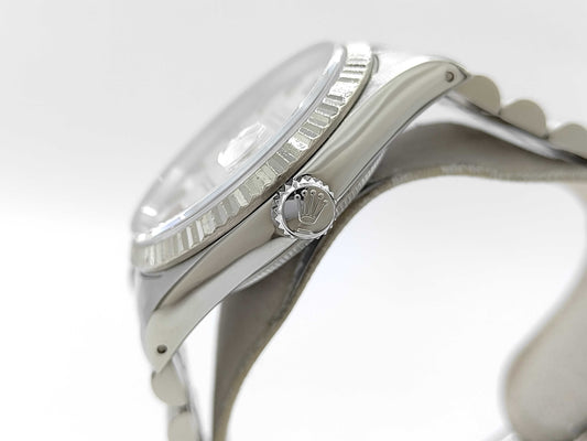 ROLEX 16234 L405656 Silver Dial Jubilee Bracelet Men's Watch