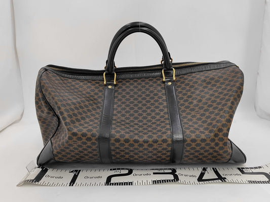 CELINE Macadam Boston Bag, Black