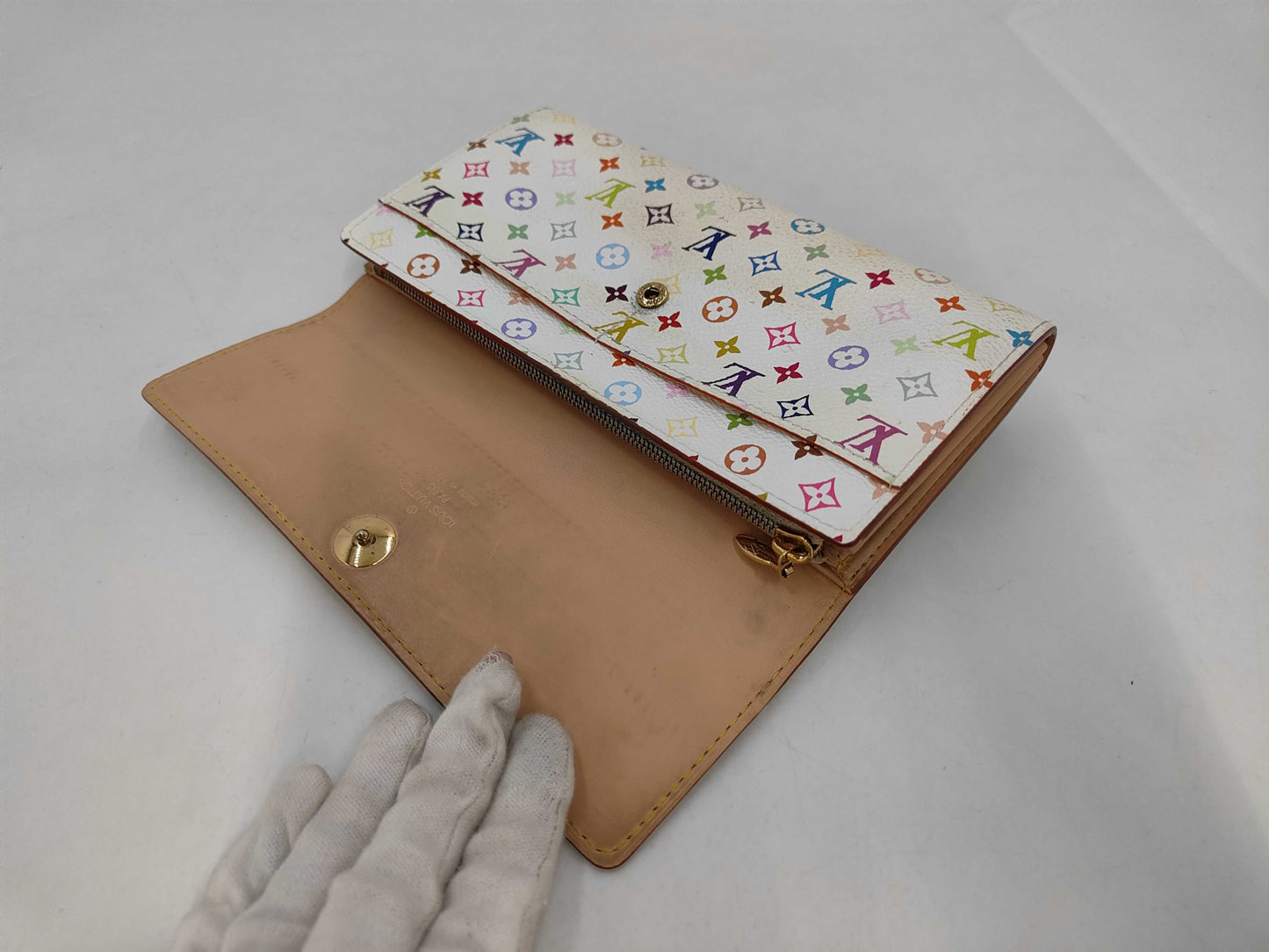 LOUIS VUITTON Monogram Multi Portefeuille Sarah Long Wallet