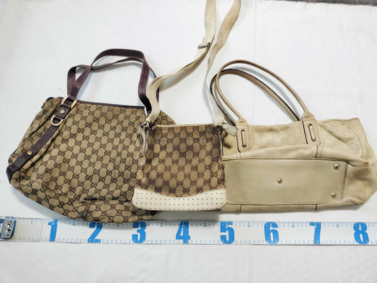 GUCCI Guccissima Gucci 3-piece bag set GG Guccissima and other handbags