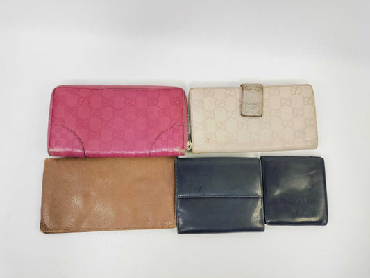 GUCCI Guccissima Gucci Wallet 5 Pieces Guccissima and Other Wallets