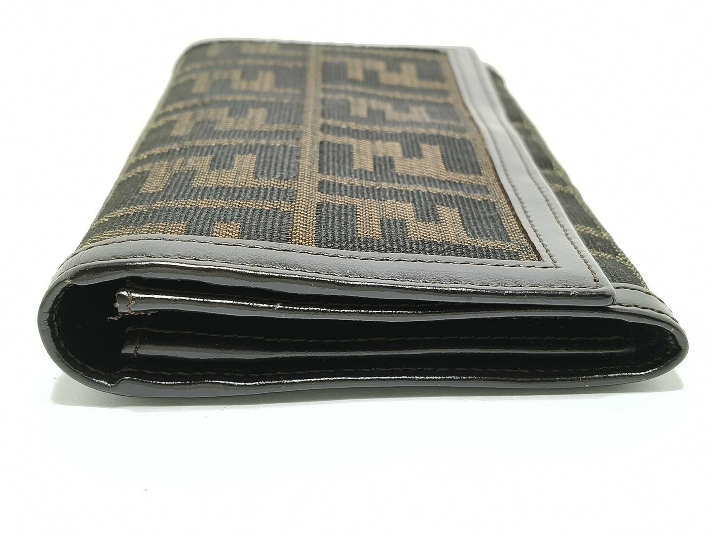 FENDI Zucca pattern Fendi Zucca bifold long wallet