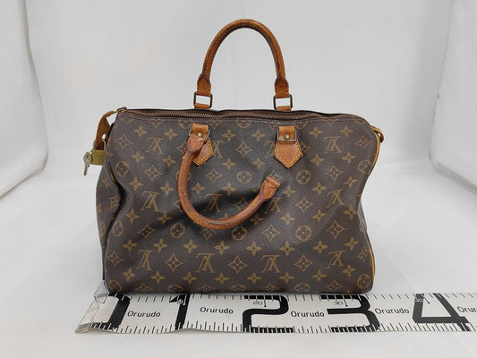 LOUIS VUITTON Monogram M41107 Speedy 35 Handbag VI864 Bag