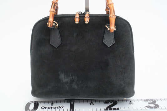 GUCCI Bamboo 2-Way Shoulder Bag/Handbag