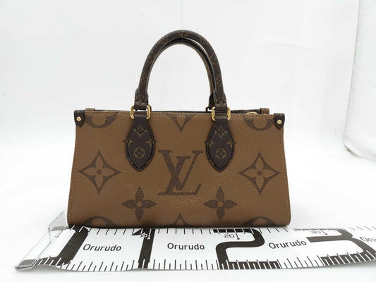 LOUIS VUITTON Monogram Giant Reverse On the Go New Arrival Handbag M46653 RFID Shoulder Strap/Pouch Handbag