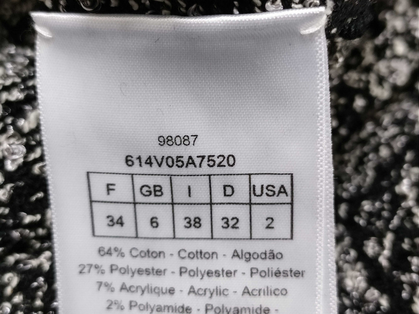 Dior Macrocannage Tweed Jacket