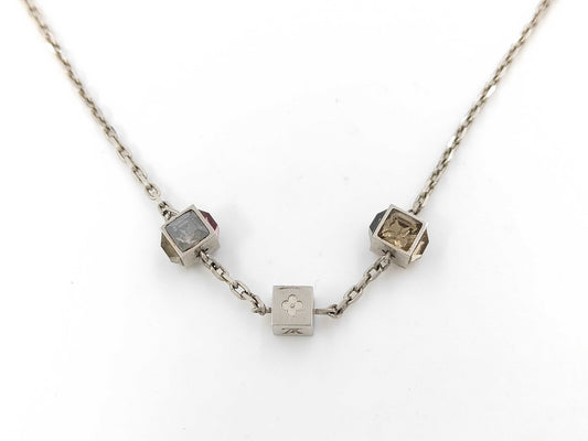 LOUIS VUITTON Collier Gamble Necklace M65232 Necklace