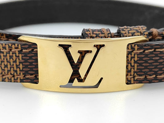 LOUIS VUITTON Sign It Damier Bracelet M6623E Bracelet/Bangle
