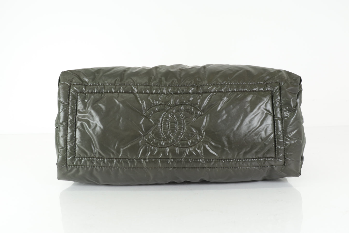 CHANEL Coco Cocoon Tote Bag Khaki 13 Series Tote Bag