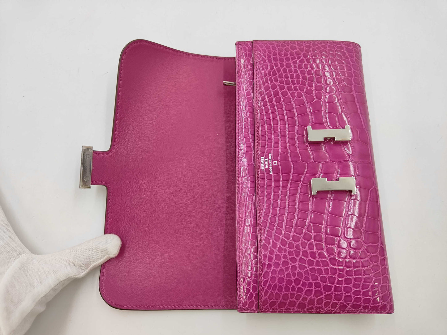 HERMES Constance long wallet