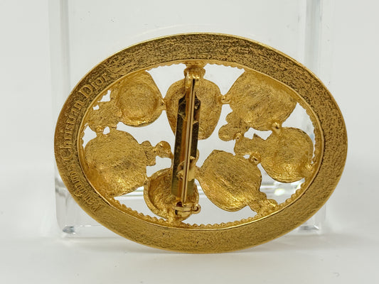 Dior Gold Brooch Brooch