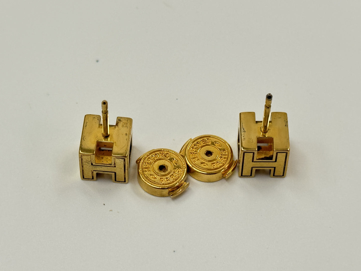 HERMES Cube Earrings Earrings Earrings