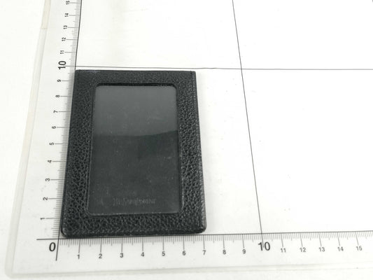 Yves Saint Laurent Leather Card Case, Card Case, Pass Case, Business Card Case