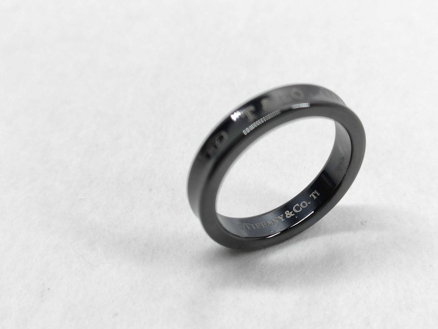 Tiffany & Co. 1837 Titanium Narrow Ring