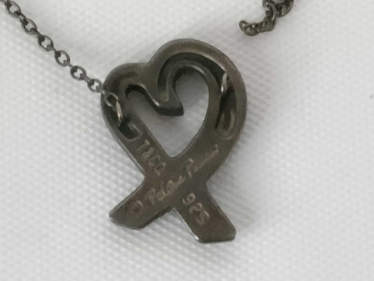 Tiffany & Co. Tiffany Loving Heart Necklace 925 Necklace