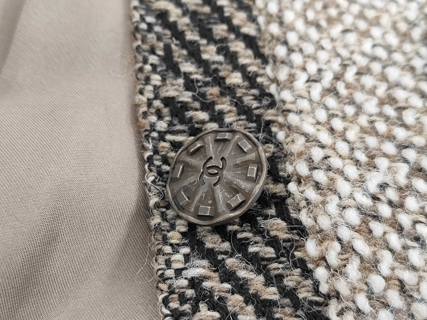 CHANEL Tweed Jacket with Scarf