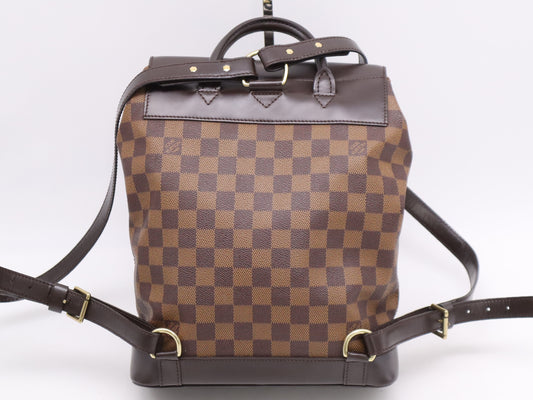 LOUIS VUITTON N51132 Damier Soho Backpack