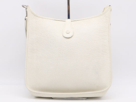 HERMES Leather Evelyne 2MM Shoulder Bag with Shoulder Strap, E Stamped, 2001
