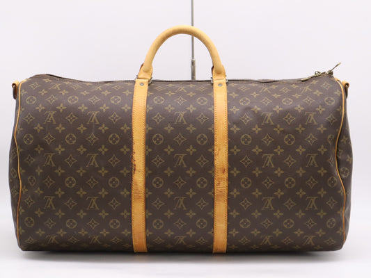 LOUIS VUITTON M41412 Monogram Keepall Bandouliere 60 Boston Bag